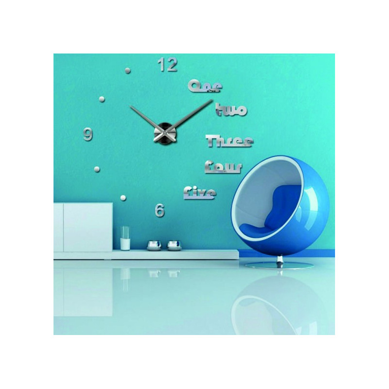 Ceas modern pe perete DIY DRYWALL