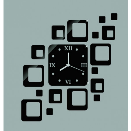Ceas de perete pătrat modern 50x40 cm FIGARO Ceas de perete pătrat modern 50x40 cm FIGARO