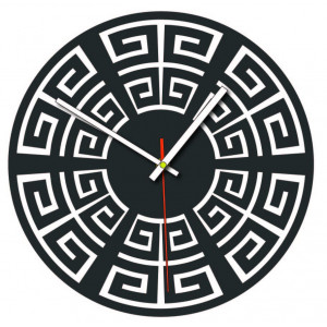 Ceas de perete din placaj 4 mm colorant CULOARE 2