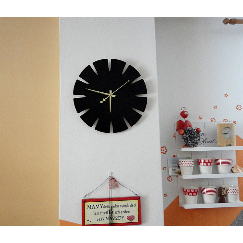 Ceas de perete din lemn fabricat din HDF SPECTRA