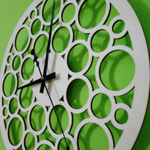 Ceas de perete din lemn-Flumo 2