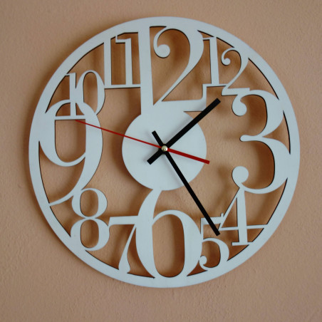 Ceasul de pe perete realizat din placaj de lemn este timpul să se schimbe Filp Ceasul de pe perete realizat din placaj de lemn este timpul să se schimbe Filp