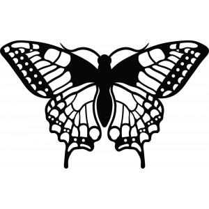 Fluture de noapte sculptat din placaj L 420X 257 mm LEOPARTID 2