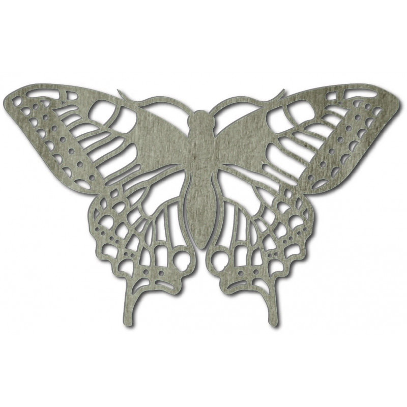 XLL 1100 X 647 mm Fluture de noapte sculptat din placaj LEOPARTID din lemn