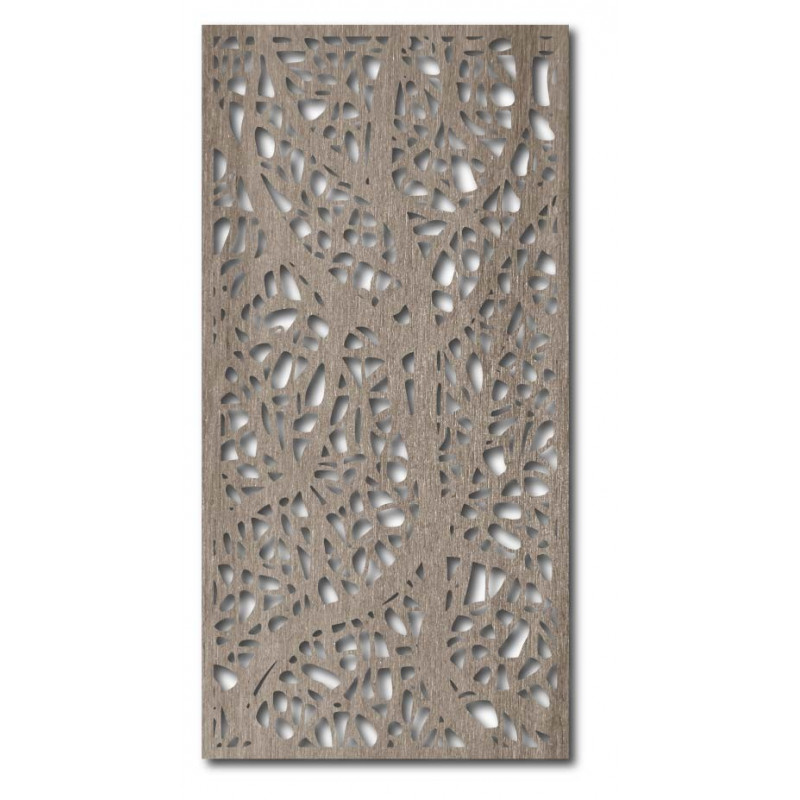 Decor de lemn pe perete din placaj din lemn Topol LOGOTECH