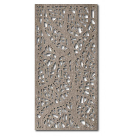 Decor de lemn pe perete din placaj din lemn Topol LOGOTECH Decor de lemn pe perete din placaj din lemn Topol LOGOTECH