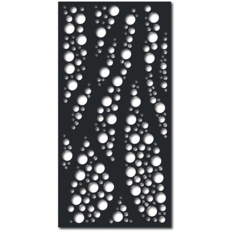 Pictură murală din placaj de lemn, model plop, ROUNDE