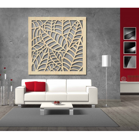 Pictură murală sculptată din placaj de lemn Poplar FERN Pictură murală sculptată din placaj de lemn Poplar FERN