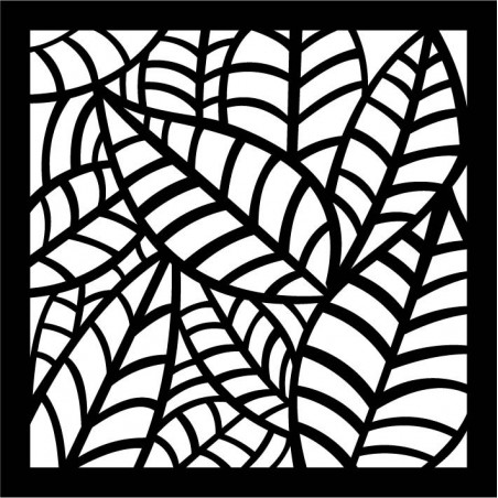 Pictură murală sculptată din placaj de lemn Poplar FERN Pictură murală sculptată din placaj de lemn Poplar FERN