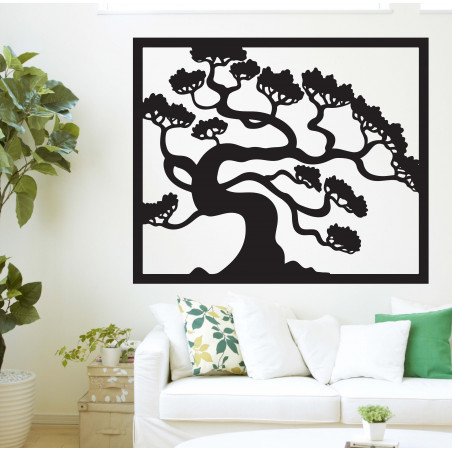 Imagine din lemn pe peretele unui placaj din lemn de bonsai DRAZSKA Imagine din lemn pe peretele unui placaj din lemn de bonsai DRAZSKA