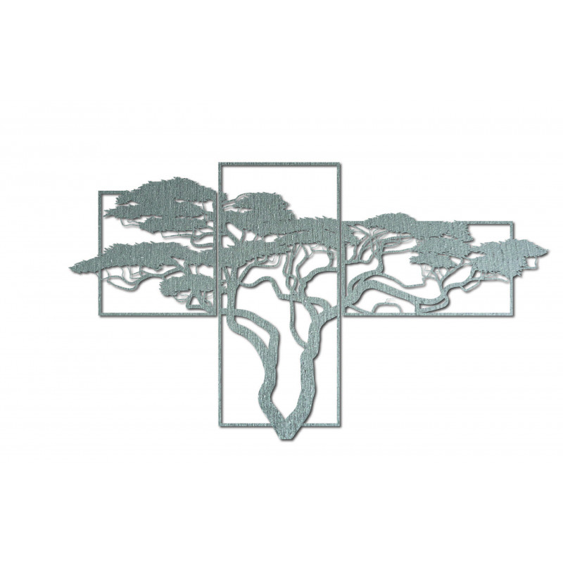 Pictură murală din lemn BONSAI Pictura este alcătuită din trei părți SKALICA