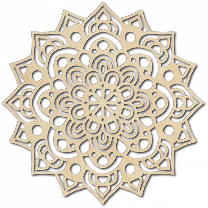 Pictură mare pe perete din placaj