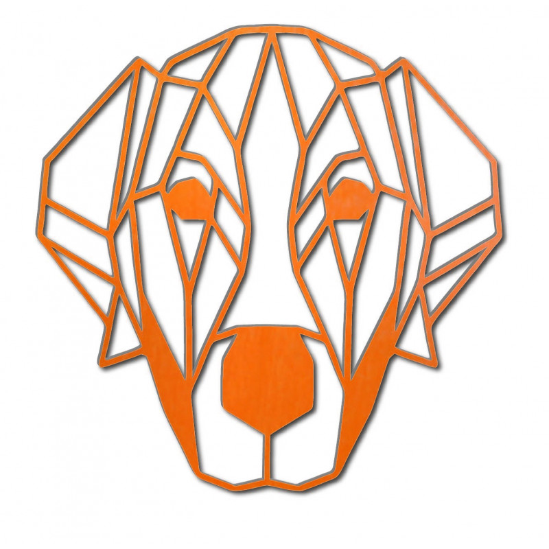 STYLESA imagine modernă pe perete  de placaj PR0229 HAFFF negru