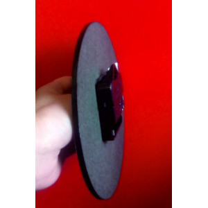 Bine ați venit la mine acasă Ceas din lemn MDF . Fi 15 cm 2