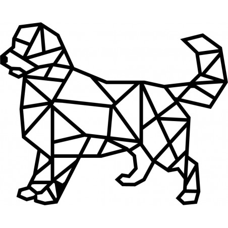 STYLESA sculptat imagine pe perete de placaj dog PR0230 negru STYLESA sculptat imagine pe perete de placaj dog PR0230 negru