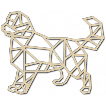 STYLESA sculptat imagine pe perete de placaj dog PR0230 negru STYLESA sculptat imagine pe perete de placaj dog PR0230 negru
