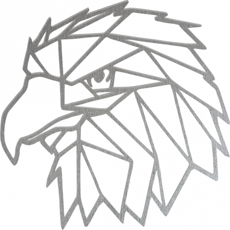 STYLESA Pictură murală sculptată forme geometrice vultur PR0234 negru STYLESA Pictură murală sculptată forme geometrice vultur PR0234 negru