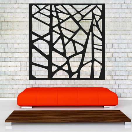 Tablou din lemn sculptat pentru perete realizat din placaj ornamental