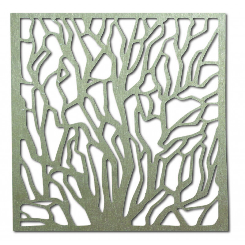 Tablou de perete din lemn sculptat, realizat din placaj KVADERR