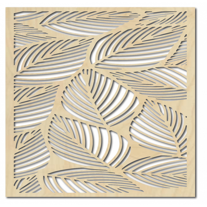 Tablou sculptat din lemn pe perete din placaj ORKO