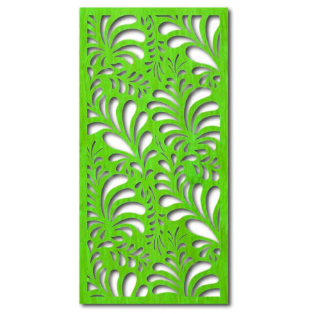 Pictură murală sculptată din placaj de lemn, floare PIXABAY