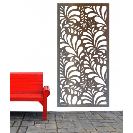 Pictură murală sculptată din placaj de lemn, floare PIXABAY