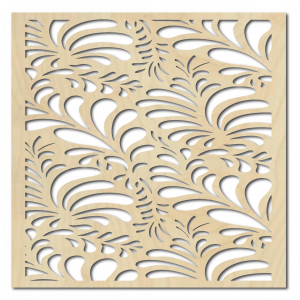 Sculptate din lemn placaj de perete imagine floare LUPENE 2