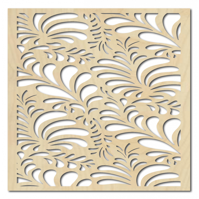 Sculptate din lemn placaj de perete imagine floare LUPENE