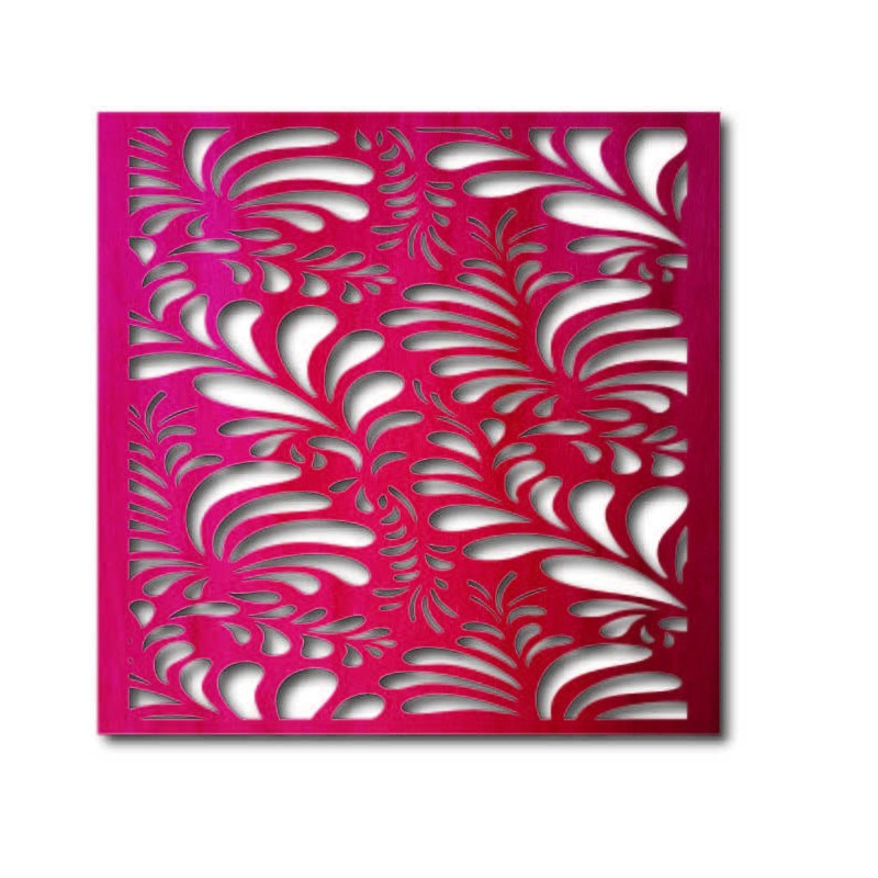 Sculptate din lemn placaj de perete imagine floare LUPENE