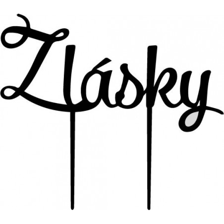 Decorațiune din plastic pentru tort pentru dragoste Dimensiuni 190 x 166 mm