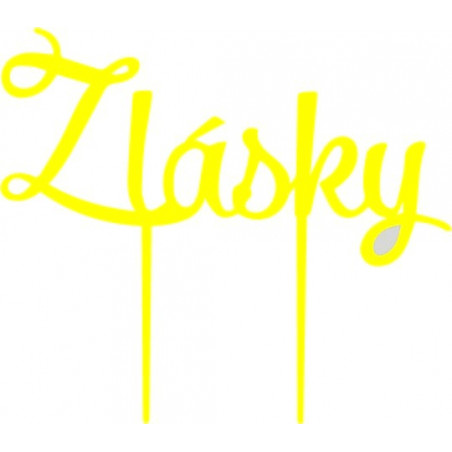 Decorațiune din plastic pentru tort pentru dragoste Dimensiuni 190 x 166 mm