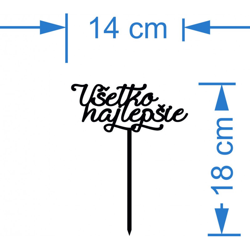 Grove de tort din plastic Toate cele mai bune dimensiuni 138 x 180 mm