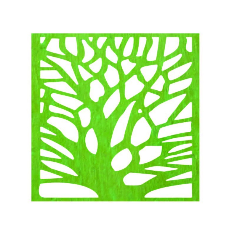 Imagine sculptată pe peretele copacului de placaj din lemn ORECH