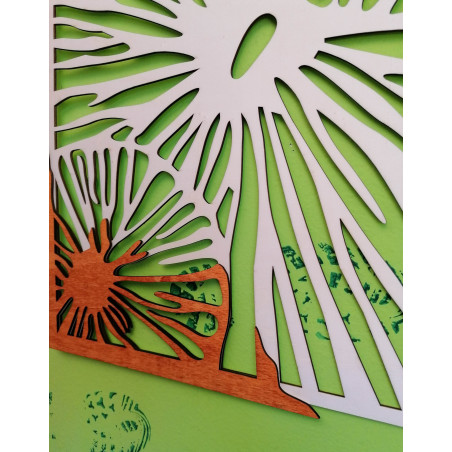 Pictură murală sculptată - ALENKA