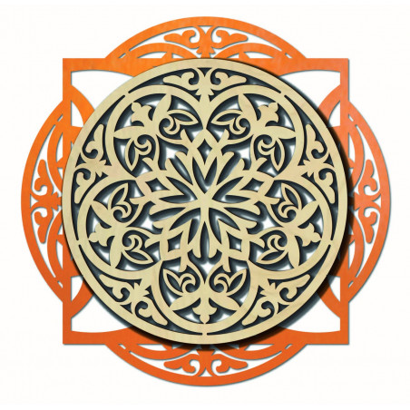 Tablou din lemn, decor de perete elegant - FANTASIA