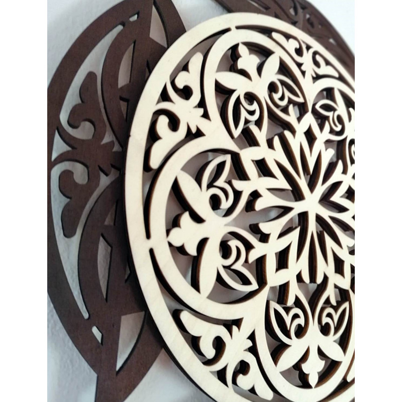 Imagine de perete captivantă realizată din placaj de lemn HAFFRA