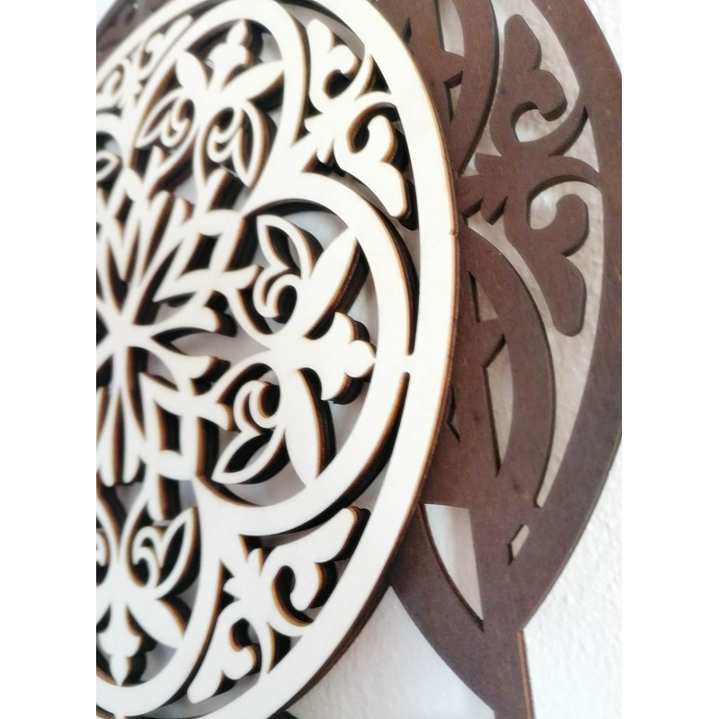 Imagine de perete captivantă realizată din placaj de lemn HAFFRA