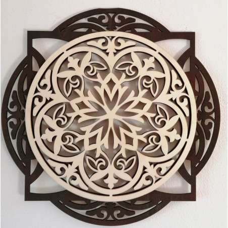 Imagine de perete captivantă realizată din placaj de lemn HAFFRA Imagine de perete captivantă realizată din placaj de lemn HAFFRA