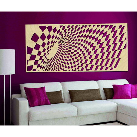 Poză gustoasă pe peretele placajului din lemn
Ulety