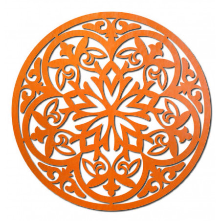 Mandala magică din lemn - imagine pe perete