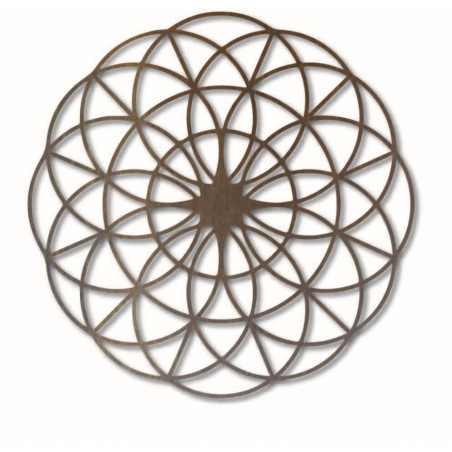 Mandala din lemn magic pentru perete - Cercuri I diametru FI 50, 60, 70, 80, 90, cm