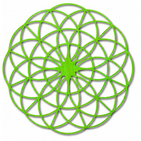 Mandala din lemn magic pentru perete - Cercuri I diametru FI 50, 60, 70, 80, 90, cm