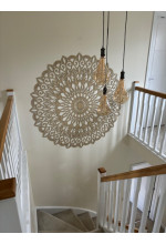 Photo from customer for Mandala din lemn pe perete - imaginea perfectă pentru armonie în spațiu